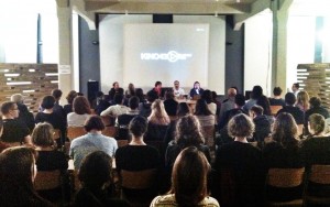 Kino 43 "Death is Not Taboo" screening and panel in Prague, Czech Republic. 